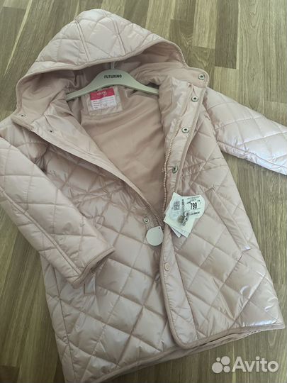 Пальто весеннее для девочки 128