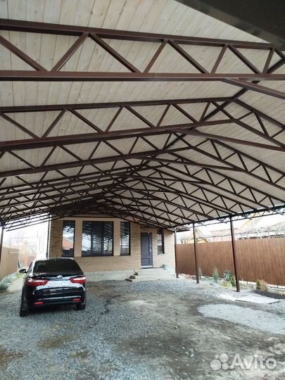 Навесы для автомобиля под ключ