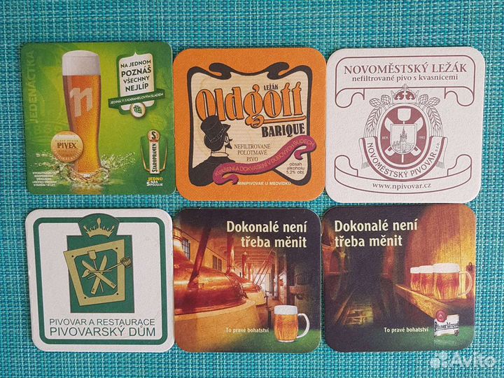 Пивные подставки, пивной путеводитель по Праге