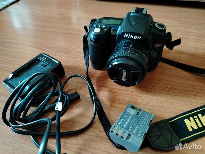 Зеркальный фотоаппарат nikon d90 body