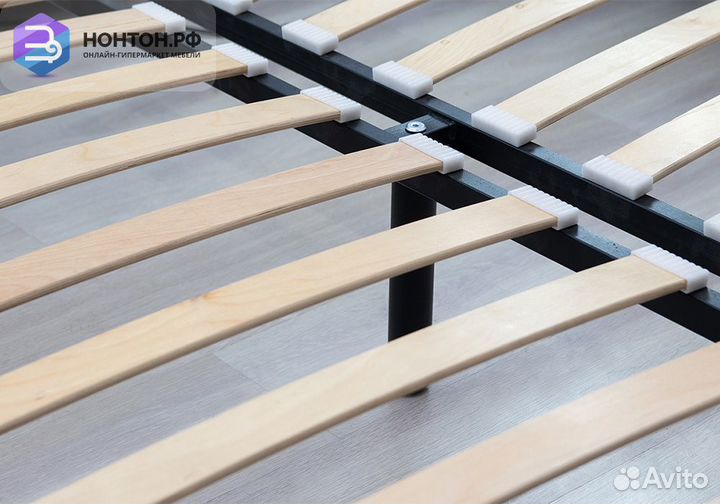 Кровать Оливия серая