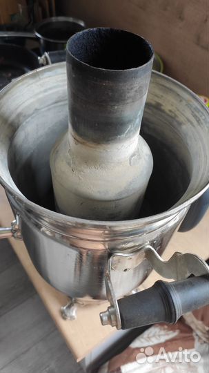 Самовар на дровах СССР