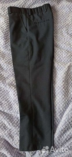 Брюки для мальчика синие р 116-122