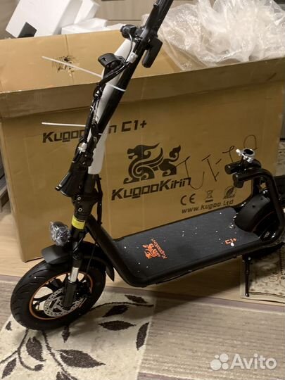 Самокат взрослый электрический kugoo kirin c1