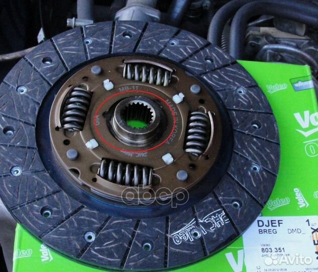 Диск сцепления 803351 Valeo