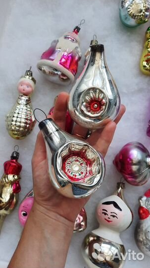 Елочные игрушки СССР
