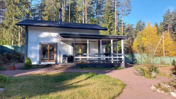 Коттедж 100 м² на участке 10 сот.