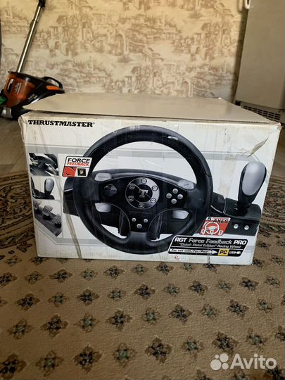 Руль RGT Force Feedback PRO & Clutch Edition
