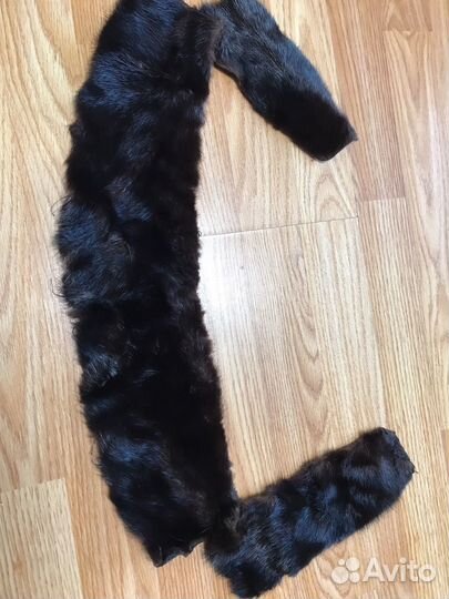 Шкурка норки коричневые