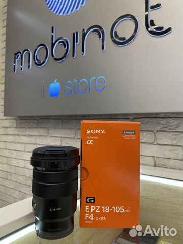 Sony 18-105mm F/4G OSS PZ E (selp18105G)