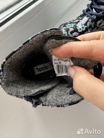 Ботинки для девочки