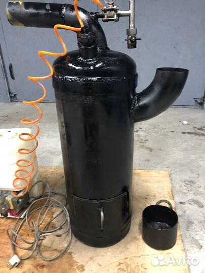 Печь на отработанном масле