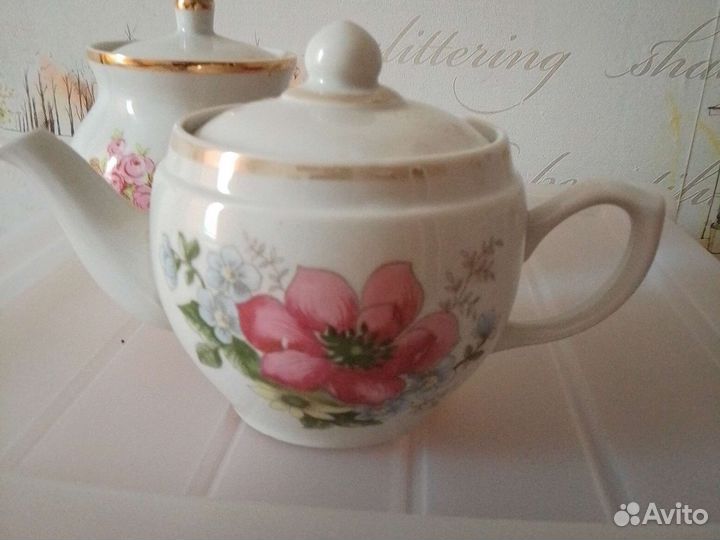 Заварочный чайник сахарница СССР