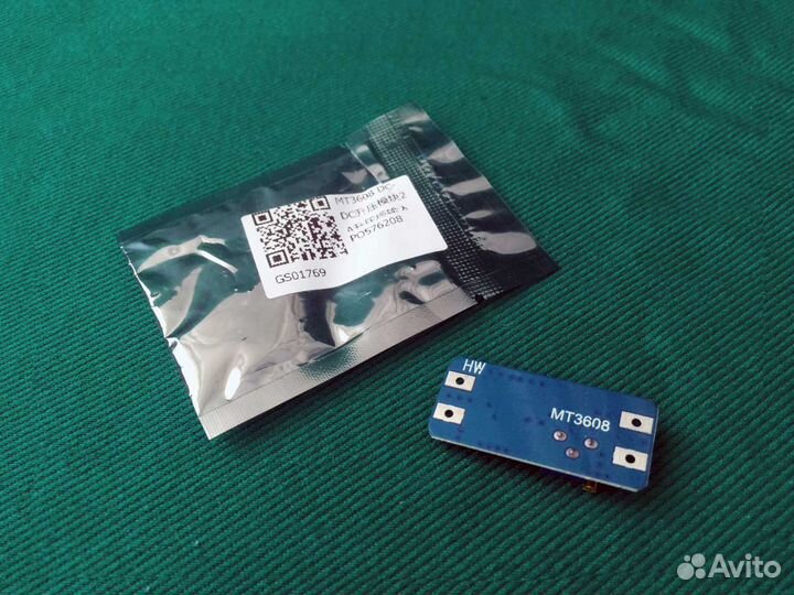 Модуль повышения напряжения MT3608 постоянный ток