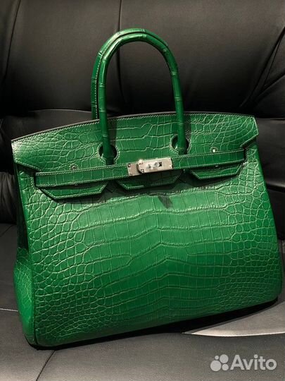Сумка женская Hermes Birkin 35 Alligator