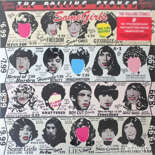 Виниловая пластинка Rolling Stones — some girls (h