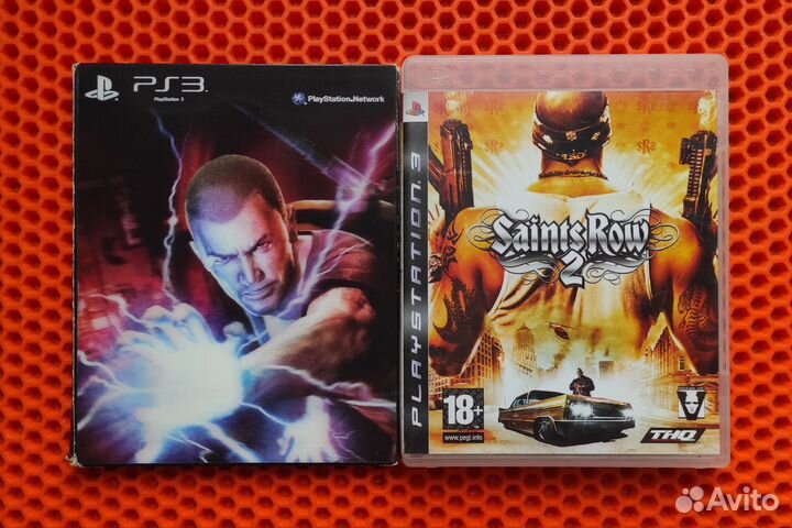 Дурная репутация 2 и Saints Row 2 для PS3