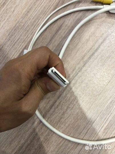 Видео кабель iPhone, iPad или iPod