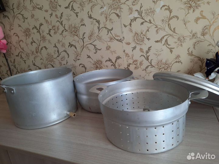 Соковарка алюминиевая