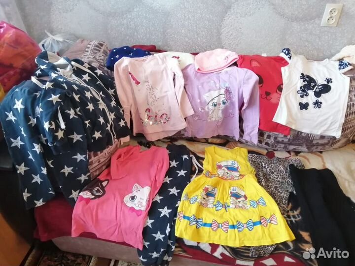 Детские вещи пакетом для девочек 116