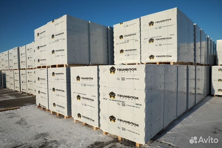 Газоблок Теплит D500 B2.5