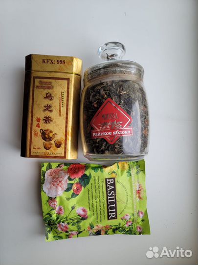 Мусса чай, зелёный чай, оолонг