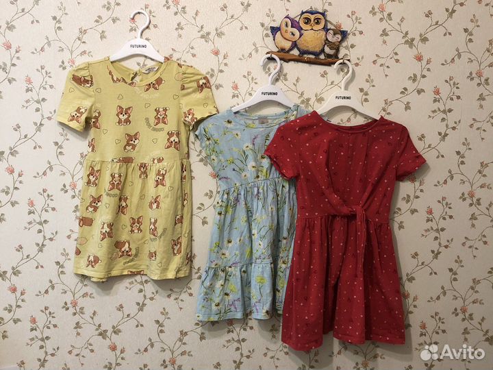 Одежда для девочки пакетом 110 116 нм