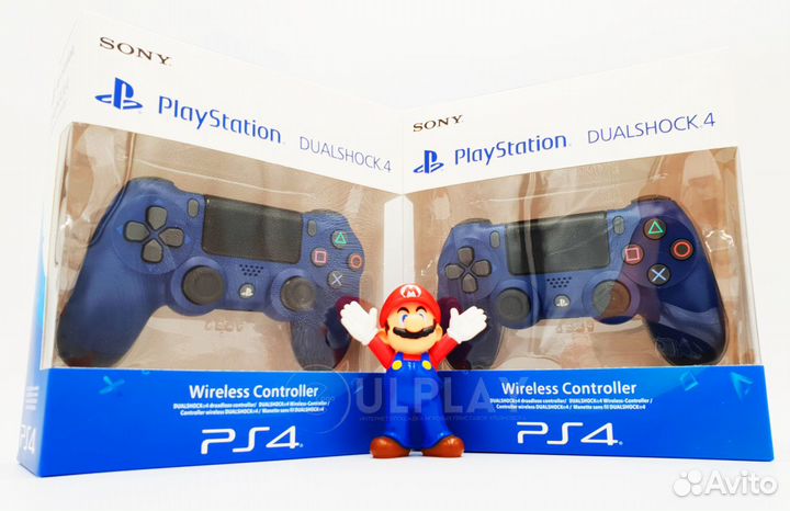 Новый джойстик PS4 Ver.2 Midnight Blue v2