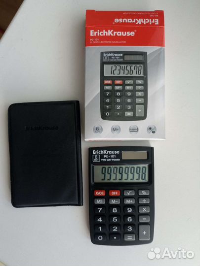 Калькулятор карманный ErichKrause PC-101