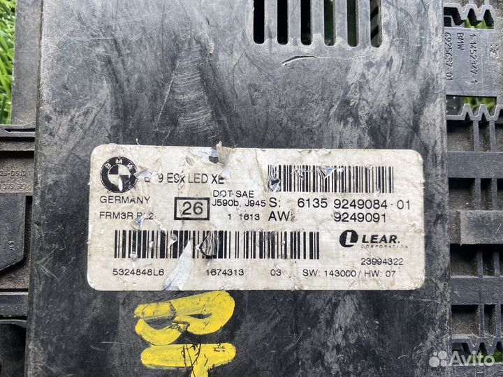 Блок управления света BMW 3 E90