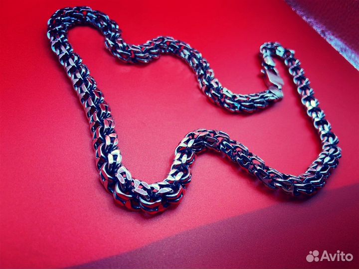Серебряная цепь Бисмарк 114,5гр