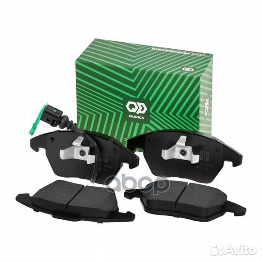 Колодки тормозные дисковые передние fd-p7640 PI