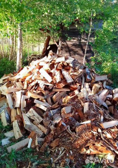 Дрова колотые Ольха
