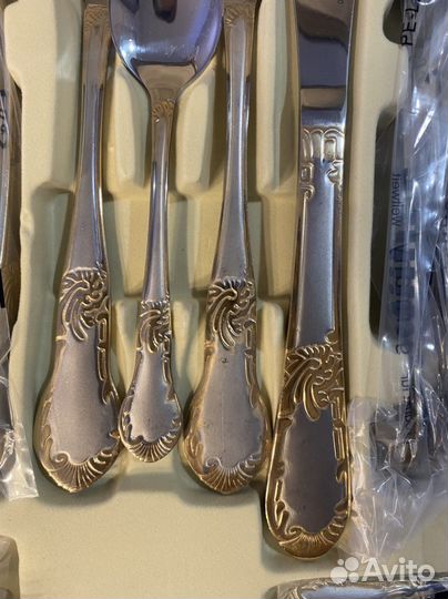Набор столовых приборов новый