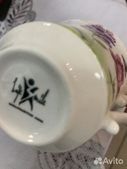 Чашка с блюдцем фарфор Japan