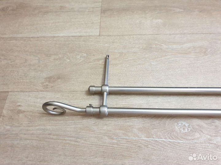 Карниз металлический двухрядный