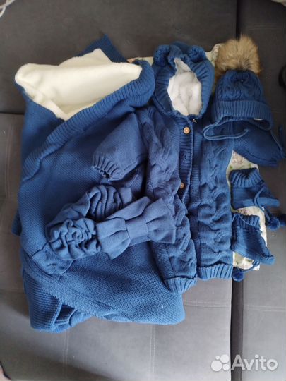 Конверт на выписку для мальчика зима