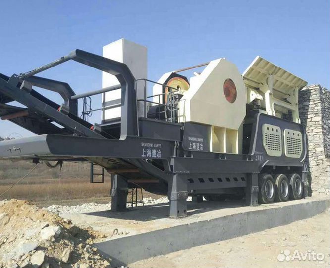 Мобильная щековая дробилка baichy ZSW1142