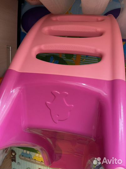 Детская горка пластиковая