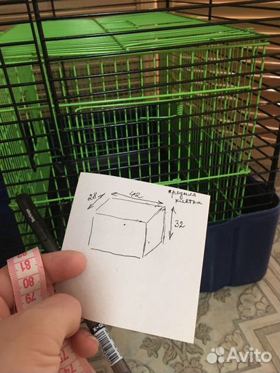 Клетка для грызунов большая и средняя