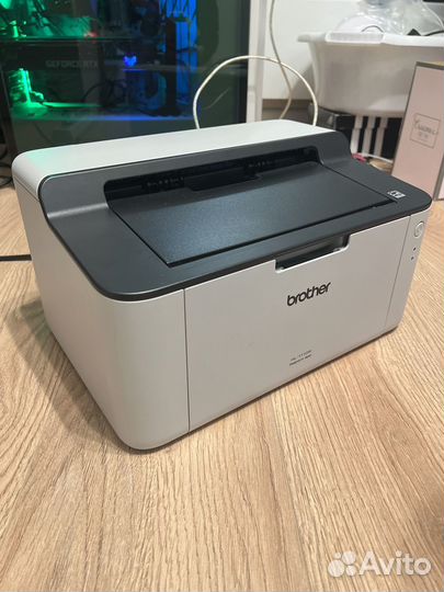 Принтер лазерный черно-белый brother hl 1110r
