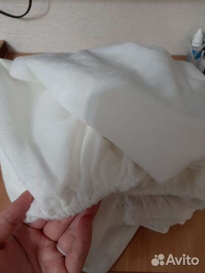 Наматрасник и простынки на круглый матрасик