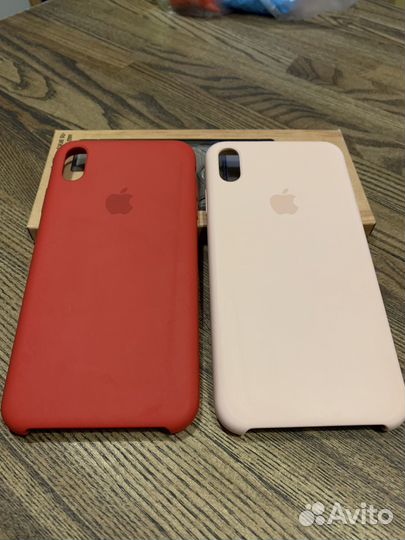 Чехлы силикон Айфон XS MAX