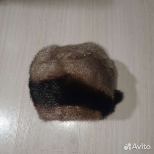 Шапка норковая женская