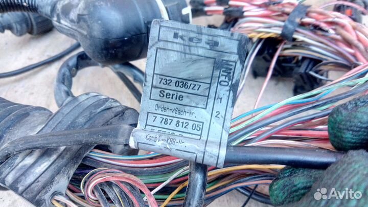 Коса моторная Y25DT M57 АКПП На Опель Омега Б