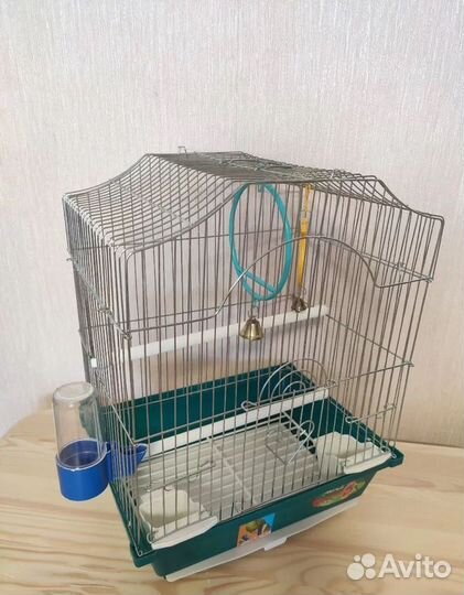 Клетка для волнистого попугая бу