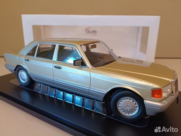 Mercedes 560 SEL W126 (85-91г) Светло- жел.зеленый