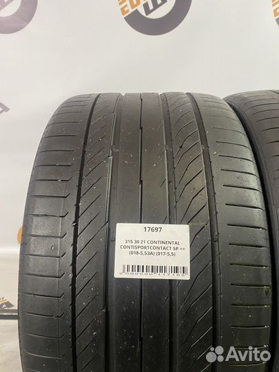 Continental ContiSportContact 5P 315/30 R21