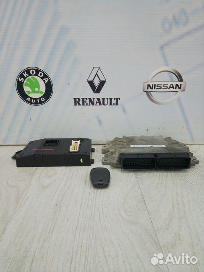 Эбу комплект Renault sandero