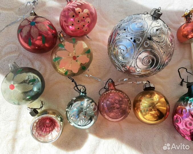 Пакетом Ёлочные игрушки СССР